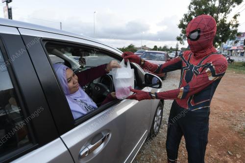 BURGER SPIDERMAN