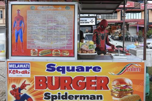 BURGER SPIDERMAN