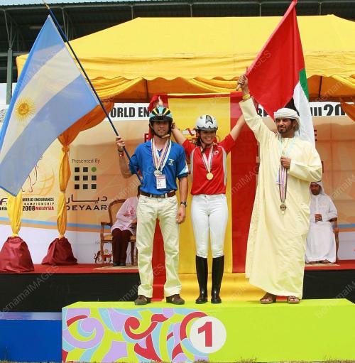 KEJOHANAN KUDA LASAK DUNIA 2008