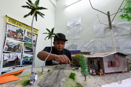 DIORAMA KAMPUNG NELAYAN TERENGGANU