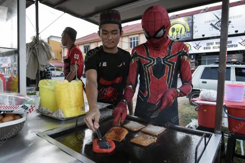 BURGER SPIDERMAN