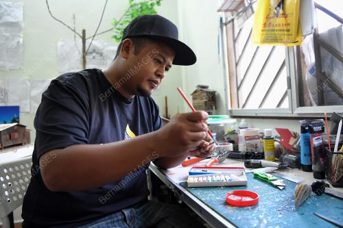 DIORAMA KAMPUNG NELAYAN TERENGGANU