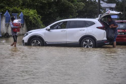 BANJIR DI KAMPUNG BUKIT MENTOK