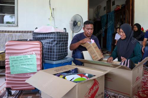 KELUARGA TUNTUT BARANGAN