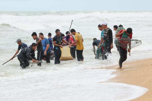 KERANG TERDAMPAR DI PANTAI