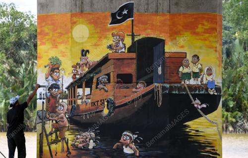MURAL BUDAYA TERENGGANU
