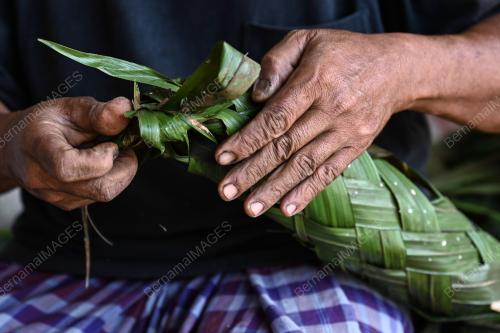 ANYAMAN SARUNG CEMPEDAK
