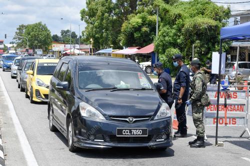 SEKATAN JALAN RAYA OP PENAWAR