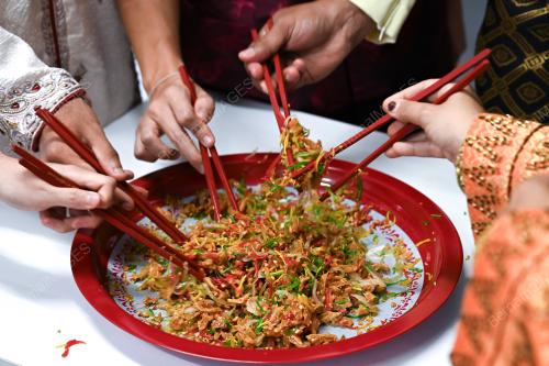 MAKAN BESAR TAHUN BAHARU CINA