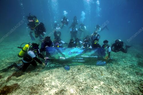 RESTORASI KARANG AQUARIA