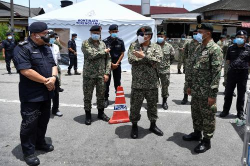 SEKATAN JALAN RAYA OP PENAWAR