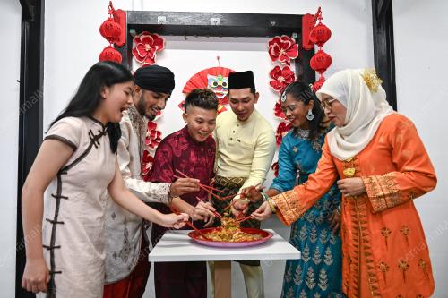 MAKAN BESAR TAHUN BAHARU CINA