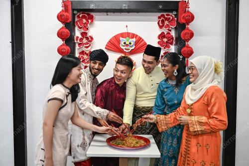 MAKAN BESAR TAHUN BAHARU CINA