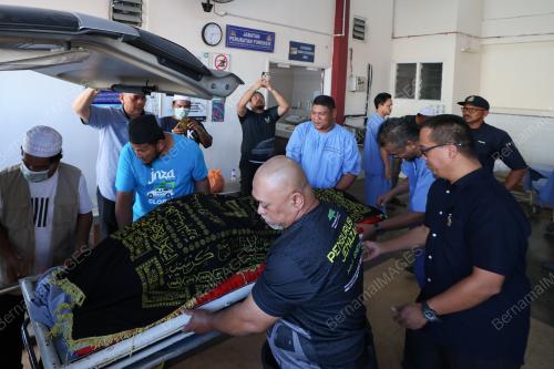 JENAZAH MANGSA TRAGEDI KEPALA AIR