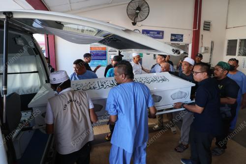 JENAZAH MANGSA TRAGEDI KEPALA AIR