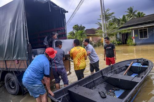 BANJIR DI KAMPUNG JERAM