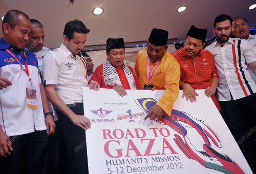 UMNO65_28112012_ROAD_GAZA