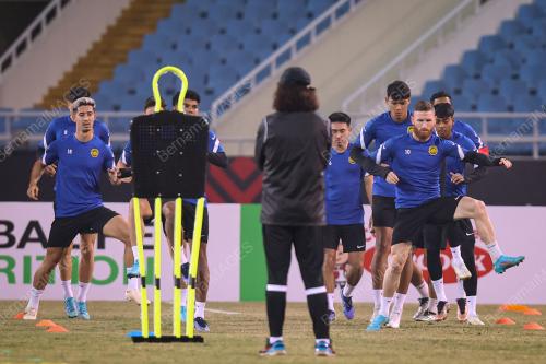 SESI LATIHAN RASMI HARIMAU MALAYA