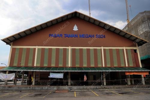 PASAR TAMAN MEGAH SS24 DITUTUP