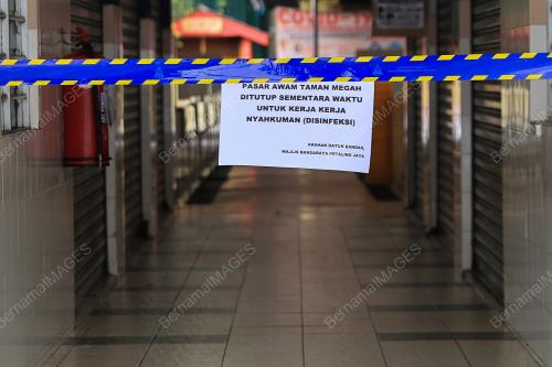 PASAR TAMAN MEGAH SS24 DITUTUP