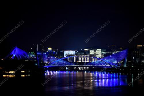 LIGHT IT BLUE